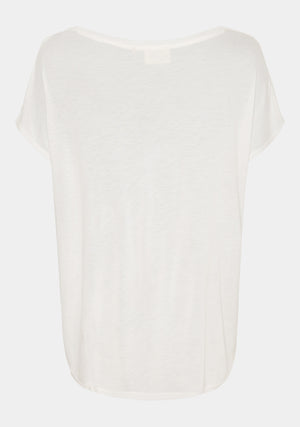 I SAY Nugga Viscose T-Shirt T-Shirts 101 Broken White