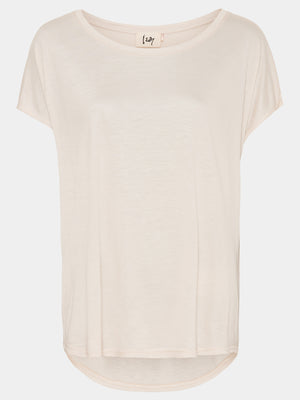 I SAY Nugga Viscose T-Shirt Basics 112 Sand