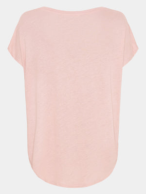 I SAY Tess O-Neck T-Shirt Basics 507 Powder
