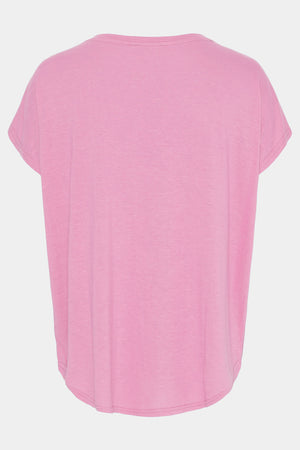I SAY Tess O-Neck T-Shirt Basics 516 Pink